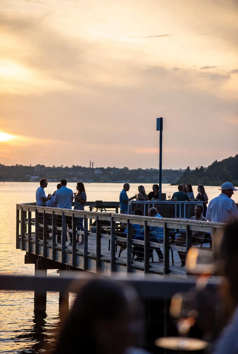 Community dock and shared waterfront access — Horizon Marine